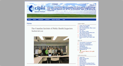 Desktop Screenshot of ciphi-sk.ca